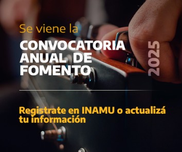 Actualizá tus datos: se viene la Convocatoria Anual de Fomento 2025
